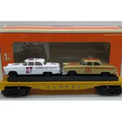 Lionel 6-19423 O Gauge Lionel Circle-L Racing Flatcar with Stock Car Load #6424 LN/Box - Your Source for Gaming Essentials