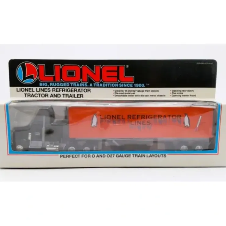 Lionel 6-12891 O Gauge Lionel Lines Refrigerator Tractor And Trailer NIB - Your Source for Gaming Essentials