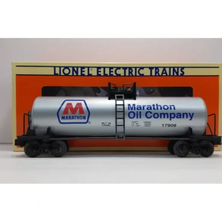Lionel 6-17908 O Gauge Marathon Oil Tank Car LN/Box - Your Source for Gaming Essentials