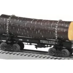Lionel 6-27863 O Gauge Merrill & Ring Lumber Skeleton Log Car LN - Your Source for Gaming Essentials