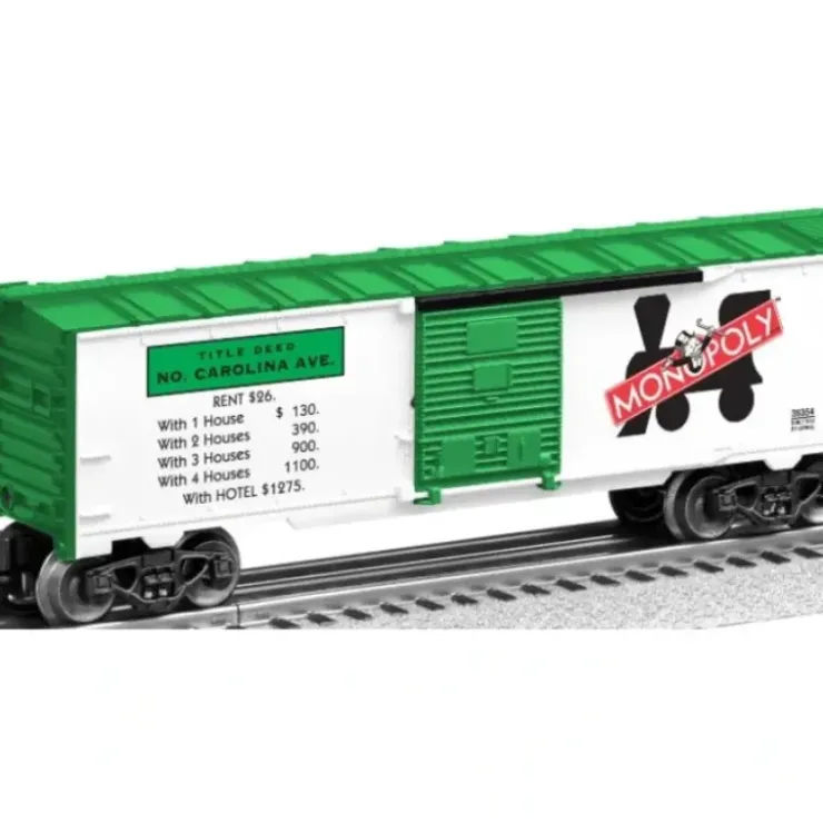 Lionel 6-39354 O Gauge Monopoly North Carolina Boxcar - Your Source for Gaming Essentials