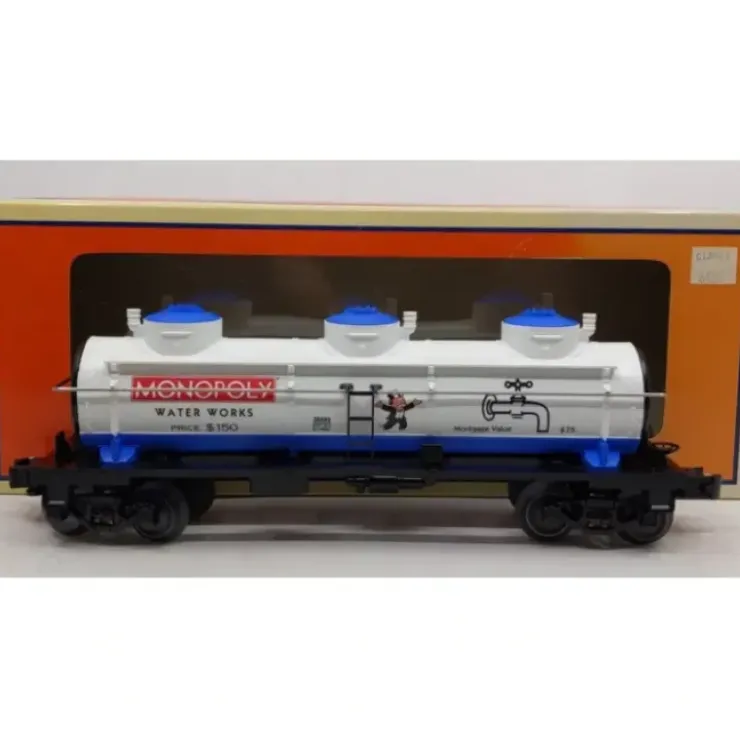 Lionel 6-26493 O Gauge Monopoly Water Works Tank Car - Your Source for Gaming Essentials