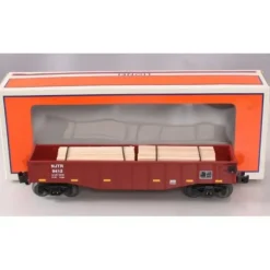 Lionel 6-26696 O Gauge NJ Transit Gondola #9412 w/Wood Ties - Your Source for Gaming Essentials