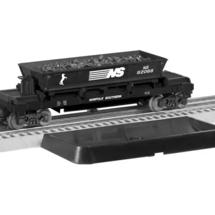 Lionel 6-82068 O Gauge Norfolk Southern Operating Coal Dump Car w/Coal & Bin - Your Source for Gaming Essentials