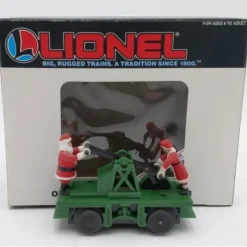 Lionel 6-18403 O Gauge Operating Santa Hand Car - Green EX/Box - Your Source for Gaming Essentials