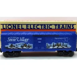 Lionel 6-52096 O Gauge Original Department 56 Snow Village Box Car #9756 LN/Box - Your Source for Gaming Essentials