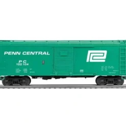 Lionel 6-81827 O Gauge Penn Central Single-Door Round Roof Boxcar #100104 - Your Source for Gaming Essentials