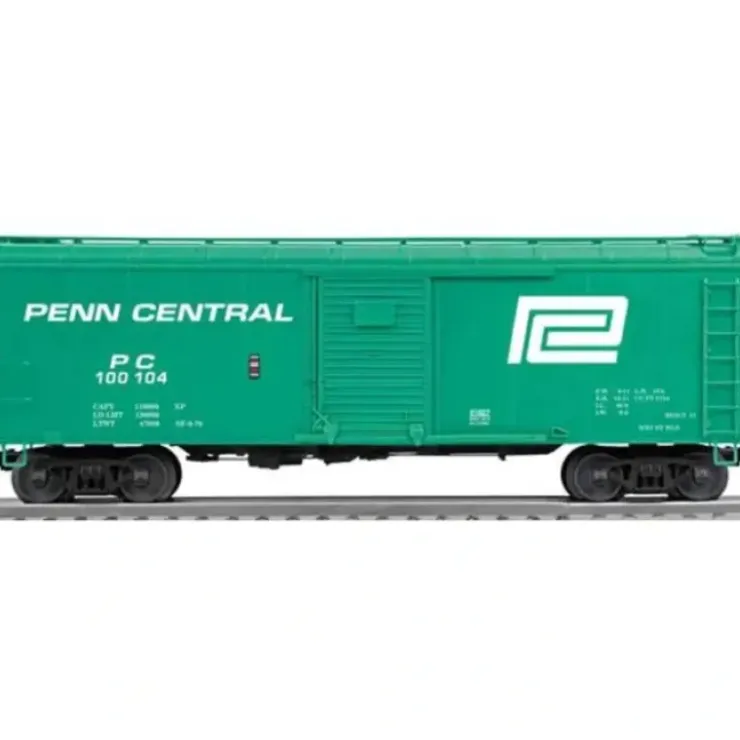 Lionel 6-81827 O Gauge Penn Central Single-Door Round Roof Boxcar #100104 - Your Source for Gaming Essentials