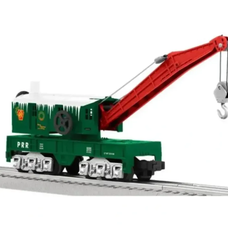 Lionel 6-82000 O Gauge Pennsy Christmas Crane Car - Your Source for Gaming Essentials