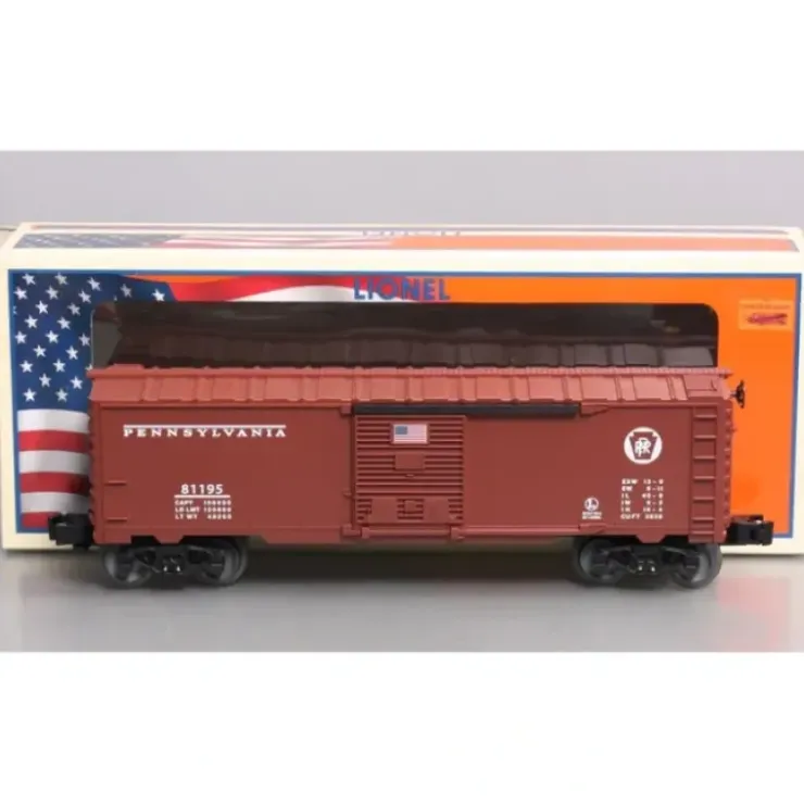 Lionel 6-81195 O Gauge PRR Boxcar - Made in the USA - Your Source for Gaming Essentials