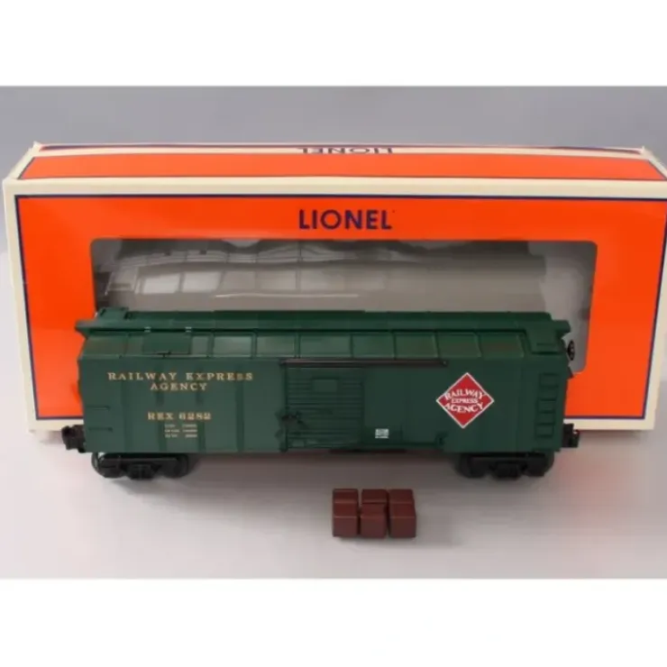 Lionel 6-81726 O Gauge REA Operating Merchandise Car #6282 - Your Source for Gaming Essentials