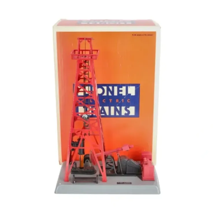 Lionel 6-12848 O Gauge Red Operating Oil Derrick EX/Box - Your Source for Gaming Essentials