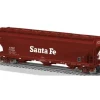 Lionel 6-27490 O Gauge Santa Fe ACF 3-Bay Aluminum Hopper #314000 - Your Source for Gaming Essentials