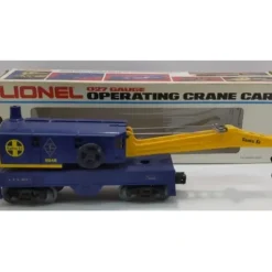 Lionel 6-9348 O Gauge Santa Fe Crane Car EX/Box - Your Source for Gaming Essentials