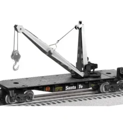 Lionel 6-37079 O Gauge Santa Fe Derrick Car #37079 - Your Source for Gaming Essentials