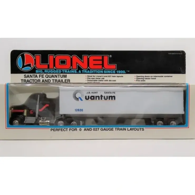 Lionel 6-12836 O Gauge Santa Fe Quantum Tractor & Trailer NIB - Your Source for Gaming Essentials
