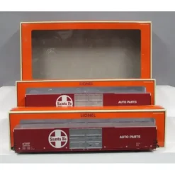 Lionel 6-81703 O Gauge Santa Fe 86' Scale Hi-Cube Boxcar (Set of 2) - Your Source for Gaming Essentials