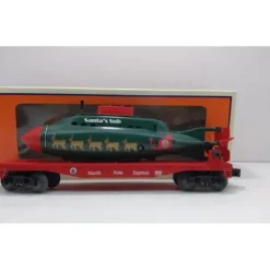 Lionel 6-29697 O Gauge Santas Submarine Flatcar - Your Source for Gaming Essentials