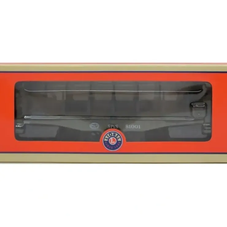 Lionel 6-81001 O Gauge SP&S Flatcar With Bulkheads & Stakes - Your Source for Gaming Essentials