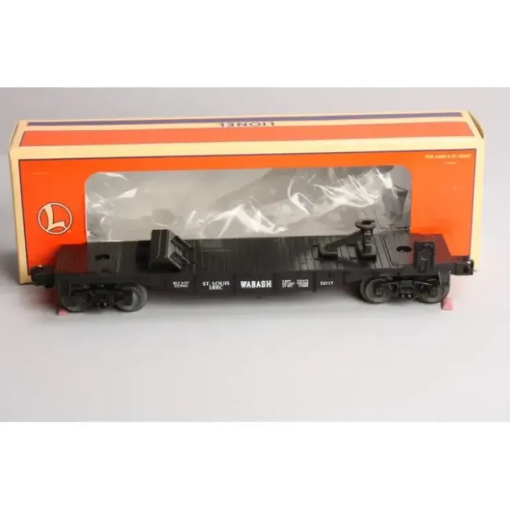 Lionel 6-52117 O Gauge St. Louis LRRC Wabash Flatcar LN/Box - Your Source for Gaming Essentials