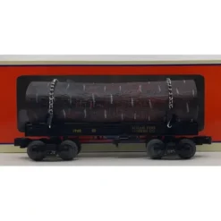 Lionel 6-27860 O Gauge Sugar Pine Lumber Skeleton Car #1749 with Log - Your Source for Gaming Essentials