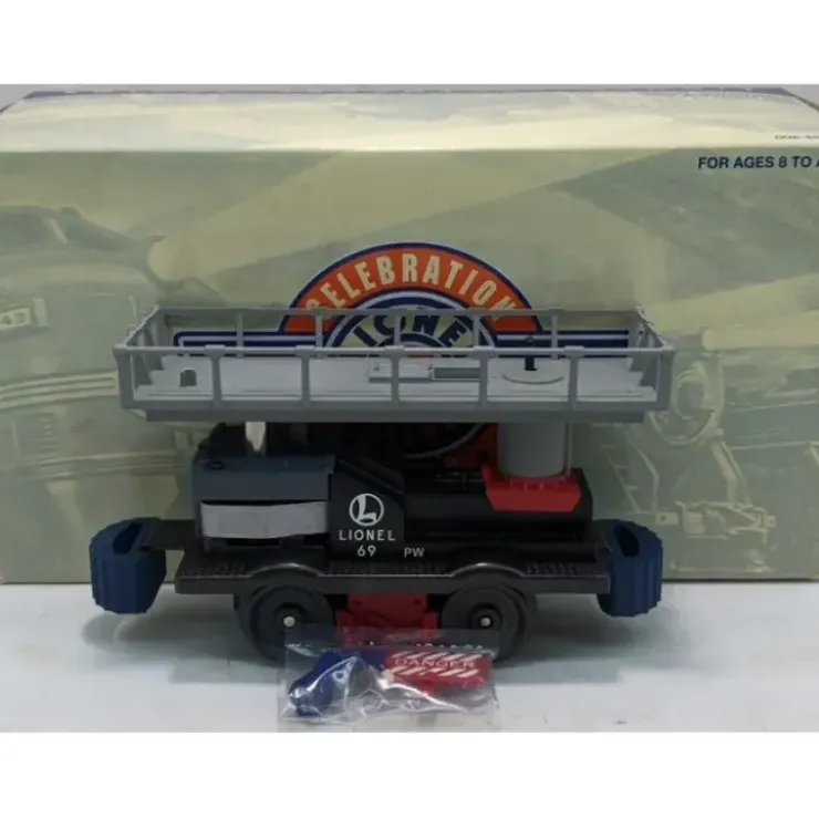 Lionel 6-28404 O Gauge Track Maintenance Motorized Unit Car #69 LN/Box - Your Source for Gaming Essentials