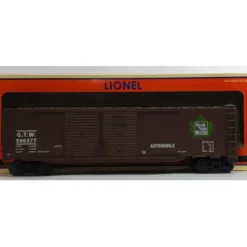 Lionel 6-27204 O Gauge Trunk Western Double Door Boxcar #596377 with Auto Frames LN/Box - Your Source for Gaming Essentials