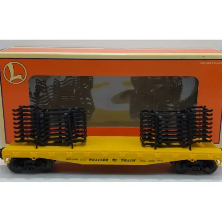 Lionel 6-36020 O Gauge TTX Trailer Train Flatcar with Auto Frames #9-6424 - Your Source for Gaming Essentials