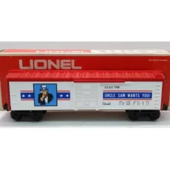 Lionel 6-7700 O Gauge Uncle Sam Boxcar - Your Source for Gaming Essentials