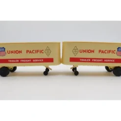 Lionel 6-9383 O Gauge Union Pacific Trailer Freight Service Piggyback Trailers EX - Your Source for Gaming Essentials