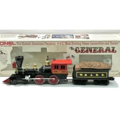Lionel 6-8701 O Gauge W&ARR General 4-4-0 Steam Locomotive and Tender #3 LN/Box - Your Source for Gaming Essentials