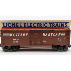 Lionel 6-19214 O Gauge Western Maryland Boxcar #19214 NIB - Your Source for Gaming Essentials