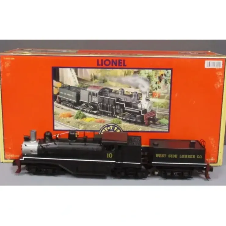 Lionel 6-28022 O Gauge West Side Lumber Steam Locomotive & Tender #10 LN/Box - Your Source for Gaming Essentials
