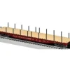 Lionel 6-29387 O GN PS-4 Flatcar w/Stakes - Your Source for Gaming Essentials