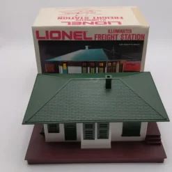 Lionel 6-2133 O Illuminated Freight Station LN/Box - Your Source for Gaming Essentials
