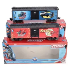 Lionel 6-82683 O Justice League Batman/The Flash Boxcar 3-Rail (Pack of 2) - Your Source for Gaming Essentials