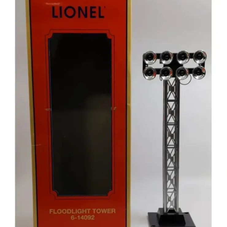 Lionel 6-14092 O 8-Light Floodlight Tower LN/Box - Your Source for Gaming Essentials