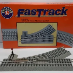 Lionel 6-81252 O-31 Manual Left Hand FasTrack Switch Turnout - Your Source for Gaming Essentials