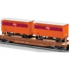 Lionel 6-81897 O Milwaukee PS-4 Flatcar w/2 Piggyback Trailers #64660 - Your Source for Gaming Essentials