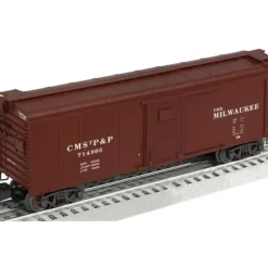 Lionel 6-25972 O Milwaukee Single Door Round Roof BoxCar #714305 - Your Source for Gaming Essentials