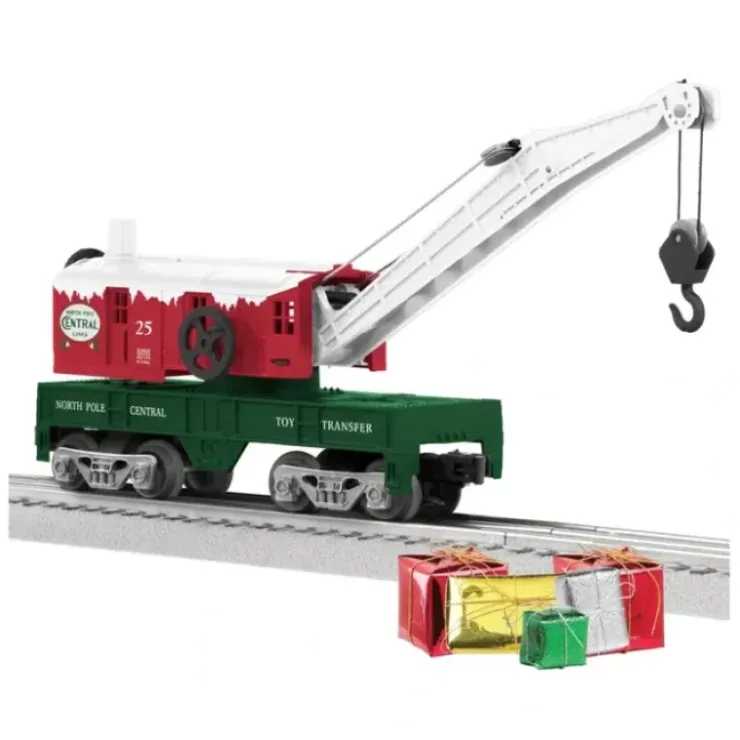 Lionel 6-82693 O North Pole Central Crane w/Manually Positionable Boom & Cab #25 - Your Source for Gaming Essentials