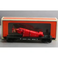 Lionel 6-26685 O North Pole Express Santas Plane On Flatcar - Your Source for Gaming Essentials