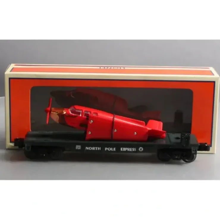 Lionel 6-26685 O North Pole Express Santas Plane On Flatcar - Your Source for Gaming Essentials
