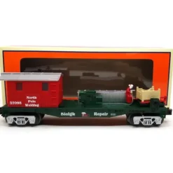 Lionel 6-37095 O North Pole Sleigh Repair Welding Car - Your Source for Gaming Essentials