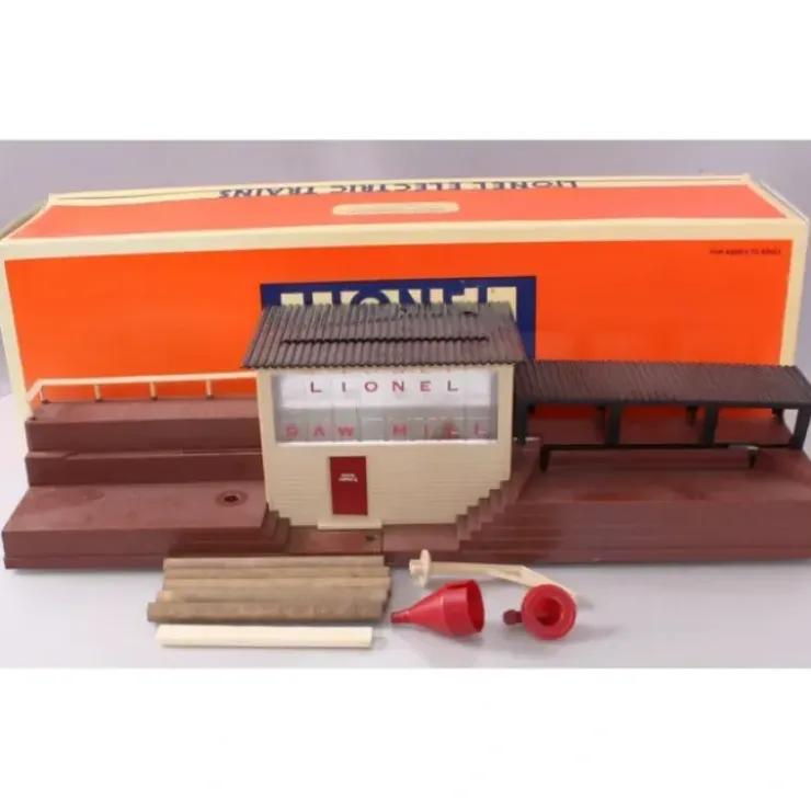 Lionel 6-12873 O Operating Sawmill with Brown Base LN/Box - Your Source for Gaming Essentials