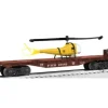 Lionel 6-36195 O PRR Patrol Helicopter Flatcar - Your Source for Gaming Essentials