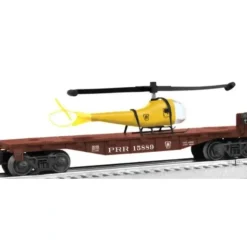 Lionel 6-36195 O PRR Patrol Helicopter Flatcar - Your Source for Gaming Essentials