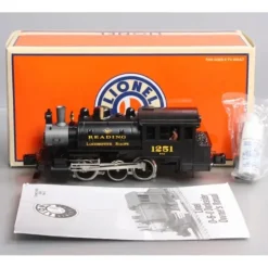 Lionel 6-28613 O Reading 0-6-0 Docksider Steam Locomotive #1251 LN/Box - Your Source for Gaming Essentials