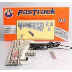 Lionel 6-81952 O-72 Right Hand Fastrack Remote/Command Switch Turnout - Your Source for Gaming Essentials