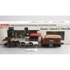 Lionel 6-8004 O Rock Island & Peoria Steam Locomotive & Tender LN/Box - Your Source for Gaming Essentials